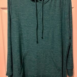 Lane Bryant Women's Teal Hoodie